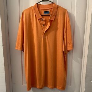 Men's Orange Polo Shirt